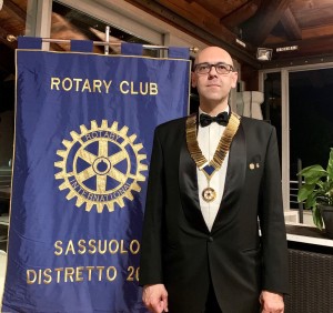 Francesco Mancini presidente Rotary Sassuolo