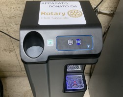 Dispenser di acqua potabile al Baggi